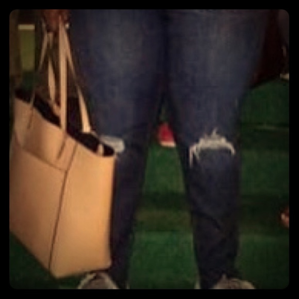 Lane Bryant distressed jeans
